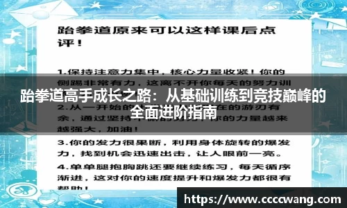 跆拳道高手成长之路：从基础训练到竞技巅峰的全面进阶指南